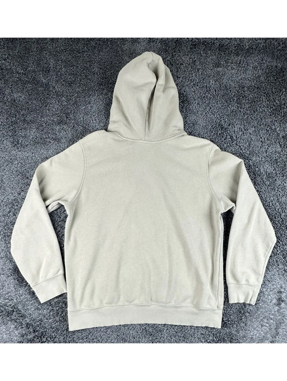 The North Face Half Dome Hoodie Men Tan Beige Camo Logo Pullover Sz Large